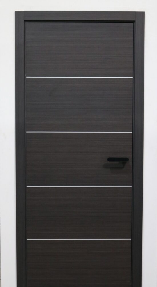 daegu modern prehung interior door wenge solid core scaled Home MR DOOR US INC