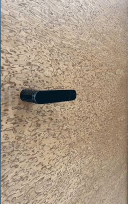 Mokpo solid core wood veneer interior door system with magnetic lock and concealed hinges by MR DOOR US 2
