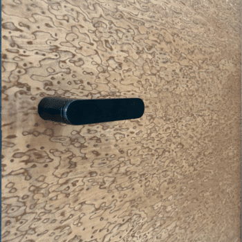 Mokpo solid core wood veneer interior door system with magnetic lock and concealed hinges by MR DOOR US 2