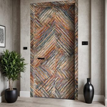 SEOUL Interior Door System — Custom Wood Veneer Solid Core by MR DOOR US