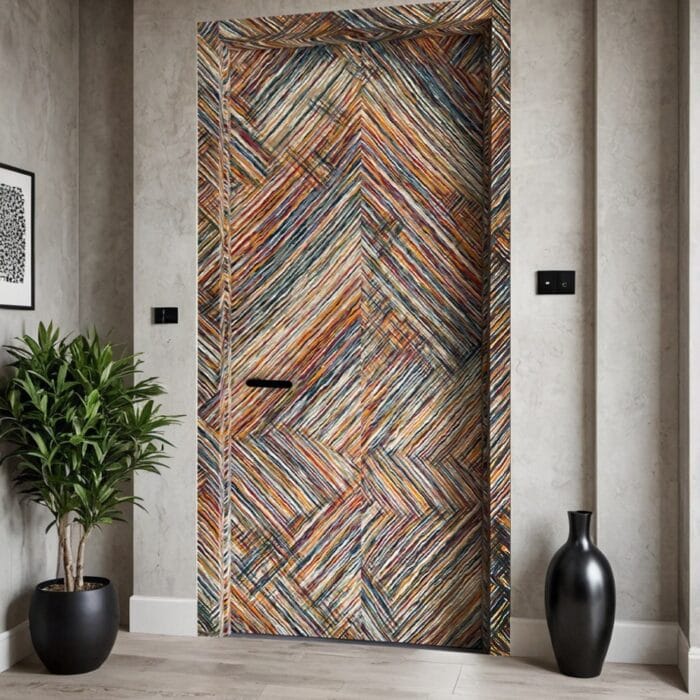 SEOUL Interior Door System — Custom Wood Veneer Solid Core by MR DOOR US