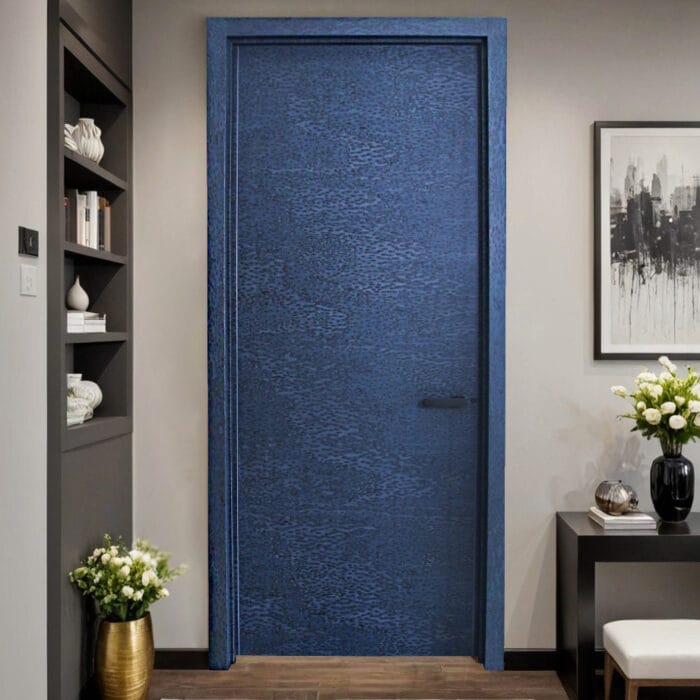 Busan Modern Solid Core Interior Door with Concealed Hinges | MR DOOR US