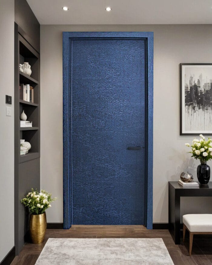 Busan Modern Solid Core Interior Door with Concealed Hinges | MR DOOR US
