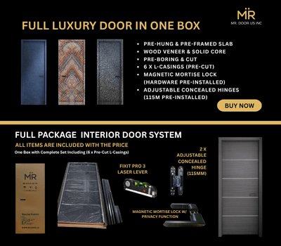 7 Smart Reasons to Choose a Complete Interior Door Set 1 Complete Interior Door Set by Mr. Door US