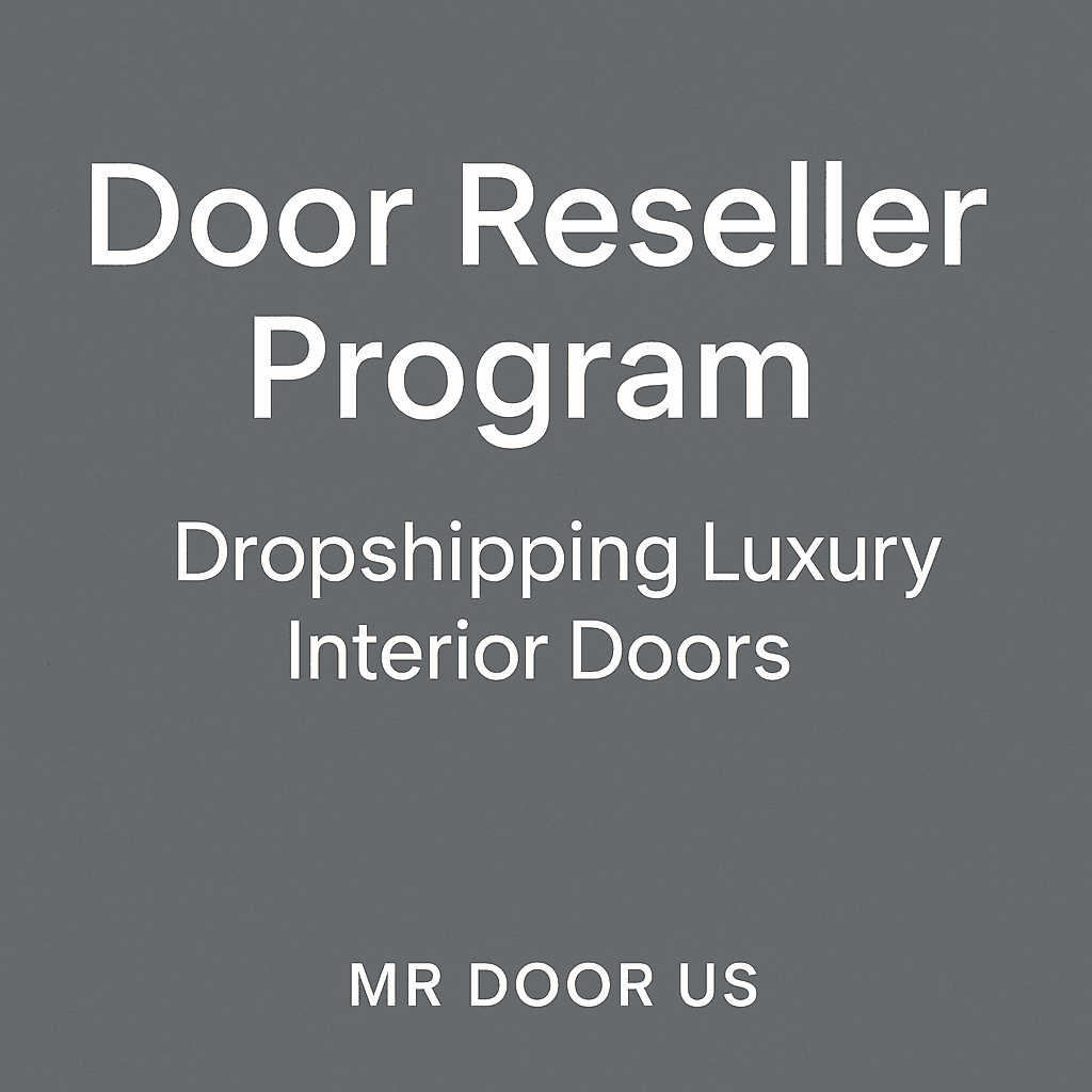 Door Reseller Program by MR DOOR US — Dropshipping Luxury Interior Doors