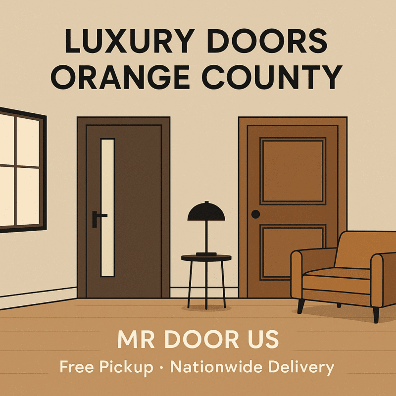 luxury doors Orange County by MR DOOR US – modern and traditional door styles