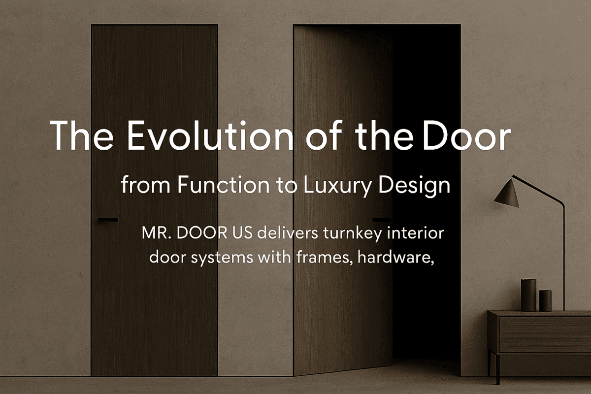 Door Evolution | MR. DOOR US INC