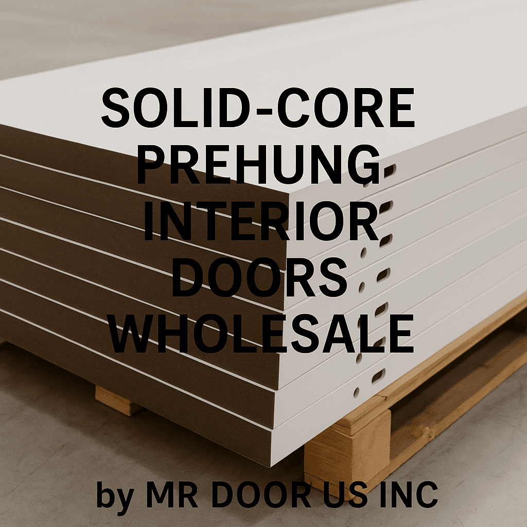 Solid Core Prehung Interior Doors Wholesale